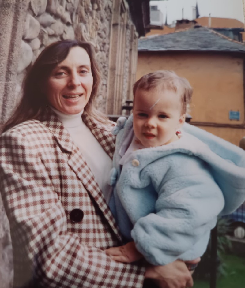 Luis Alija Fernández-Trigales, de niño